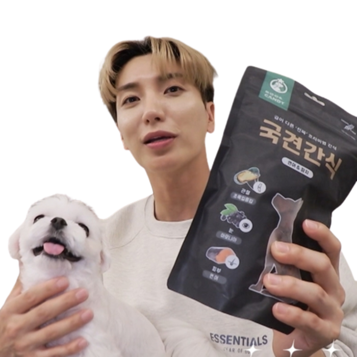 뿌와캔디 국견간식 국내산 관절눈피부 강아지 간식 250g
