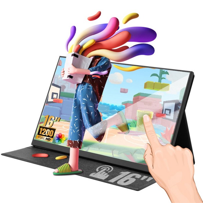 휴대용 모니터 144hz HDR 포터블 DEX호환 케이스 거치대 풀세트 휴대용 모니터 144hz HDR 포터블 DEX호환 케이스 거치대 풀세트