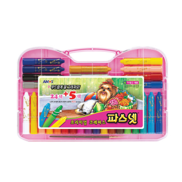 아모스 파스넷 24색5색 29본, 25개, 24개 아모스 파스넷 24색5색 29본, 25개, 24개