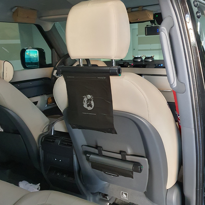 믿추 헤드레스트 차량용쓰레기통 휴지통 리필봉투, 뒷좌석 쓰레기통리필봉투40매2롤, 1세트