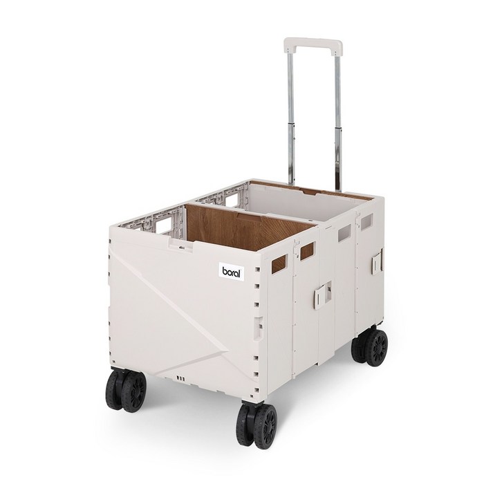 보랄 프리미엄 특대형 캠핑웨건 접이식 대형 테이블 폴딩카트 140L 100kg, 1개