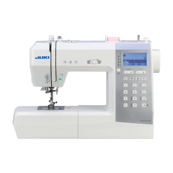 공식수입정품 주키 공식판매점 JUKI HZLHT740 디럭스 디지털 자동사절 미싱  확장테이블  풀패키지 증정