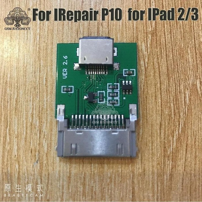 아이패드 2 3 보라색 화면 어댑터 irepair P10 Magico Diag 도구 ID 박스 하드 디스크 데이터 읽기 쓰기 DFU 모드