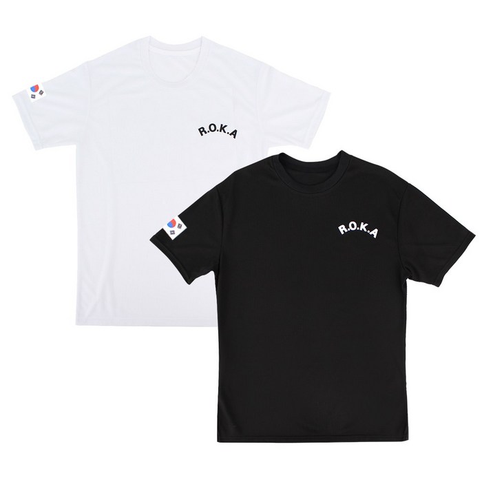 밀리랩 로카티 ROKA 반팔 티셔츠 2P