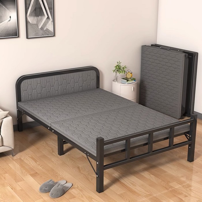 접이식침대 휴대용 1인용간이침대 철침대