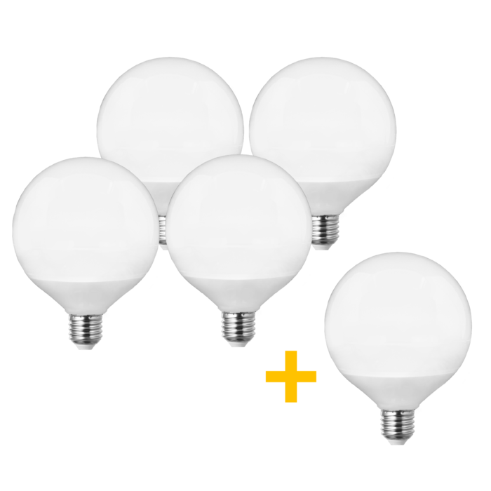 삼영전기 LED 볼 전구 E26, 5개, 주광색