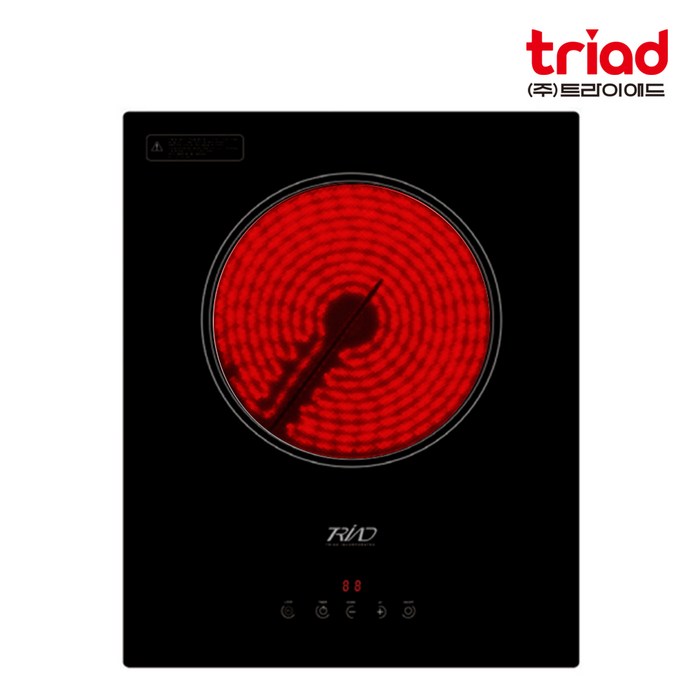 트라이애드 하이라이트 1구 TAE101 빌트인 매립 전기레인지