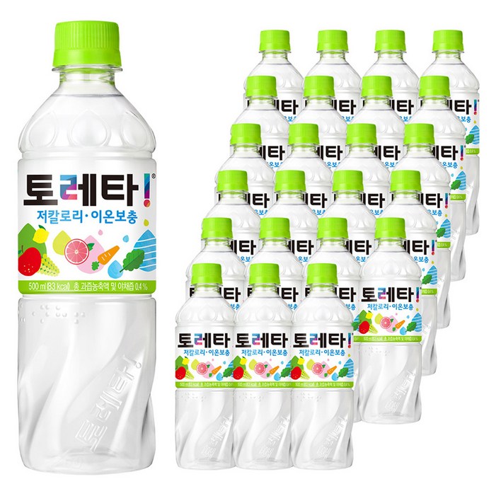 토레타 이온음료, 500ml, 24개