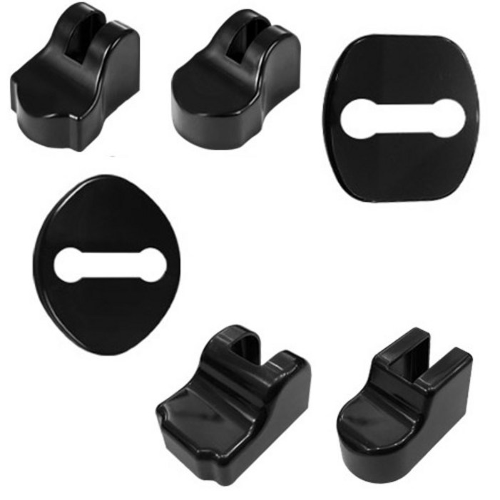 다이아코트 도어스트라이커  도어체커 커버 세트, 블랙, 현대 그랜져 IG 2017