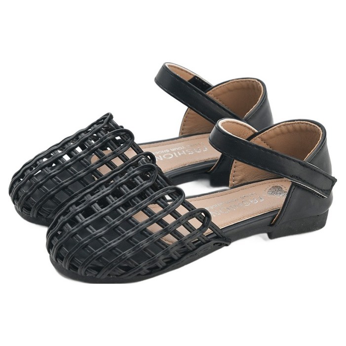 래빗풋 여아용 바스켓 샌들