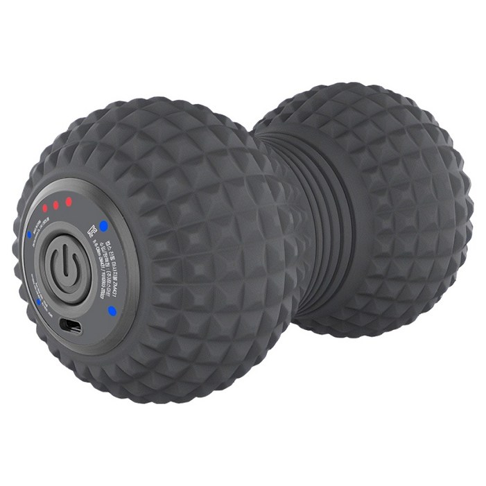 컴스 땅콩형 진동 듀얼 마사지볼