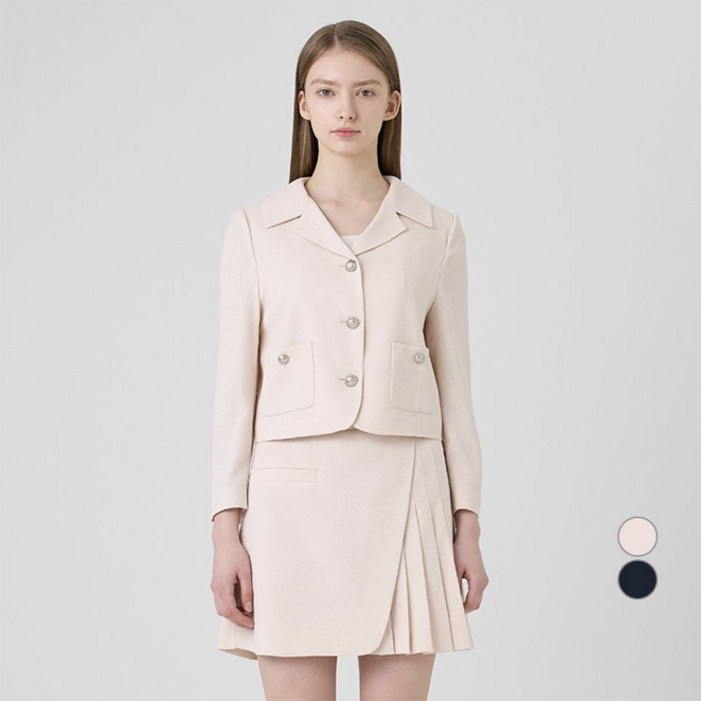 케네스레이디 여성용 파라온 엔틱버튼 자켓