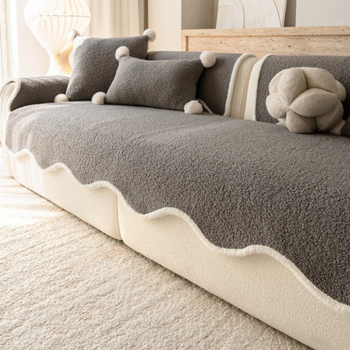 언헤브 단색 소파 패드