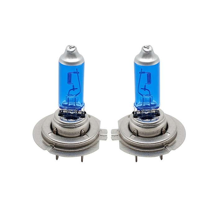 웰라이트 제논화이트 8500K 할로겐램프 12V55W, 2개, H7