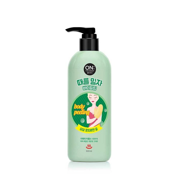 온더바디 때를 밀자 바디필링젤 500ml, 500ml, 1개