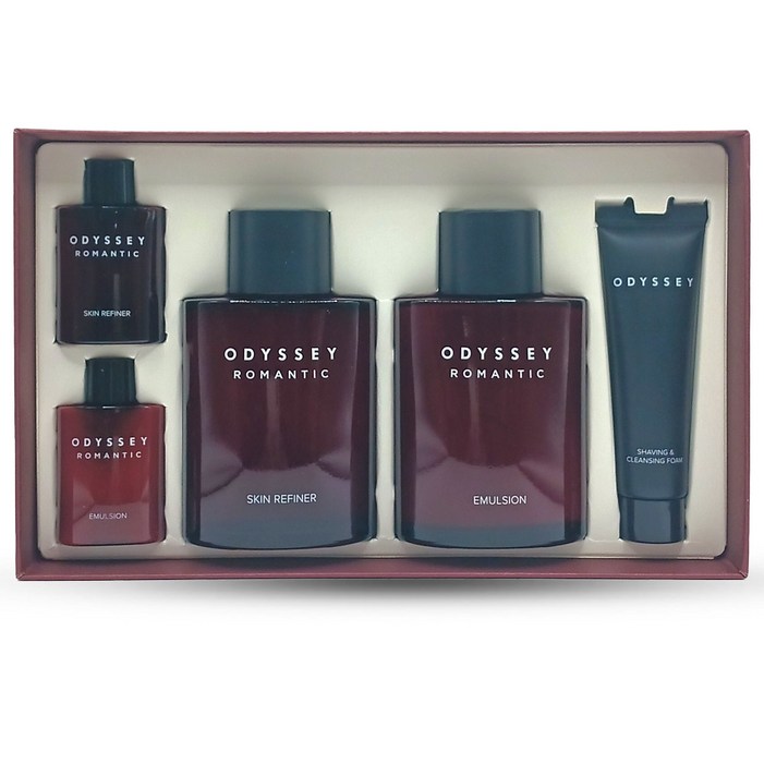 오딧세이 로맨틱 클래식 2종세트 50대 60대 향좋은 남자남성 스킨로션 선물세트