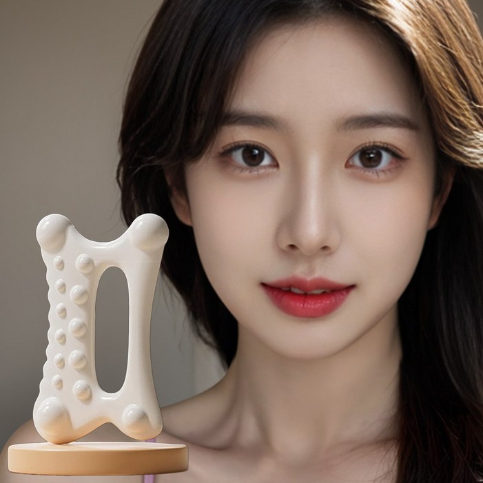 데일리퍼블릭 얼굴 바디 림프 괄사 마사지기 도구