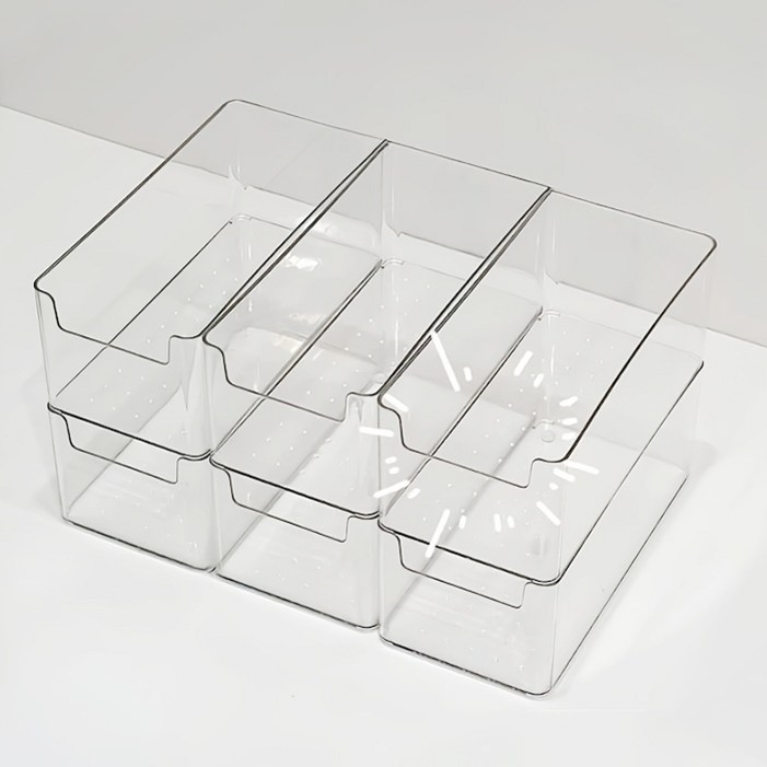 다용도 투명 정리함 10개