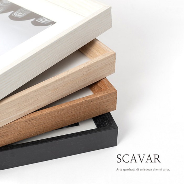 스카바르 아크릴 우드 작은 포토 테이블 액자 3×5 4×6 5×7 6×8 8×10 A4 11×14, 1개