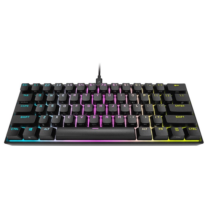 커세어 K65 RGB PBT 미니 기계식 키보드 적축