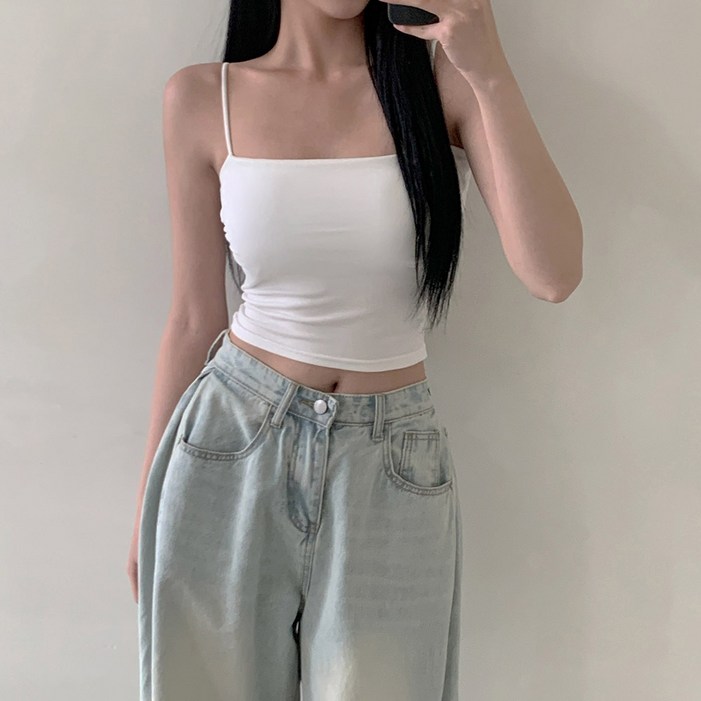 비마이뮤즈 캡내장숏롱2기장 샤벳 캔디 셔링 패드 캡 나시