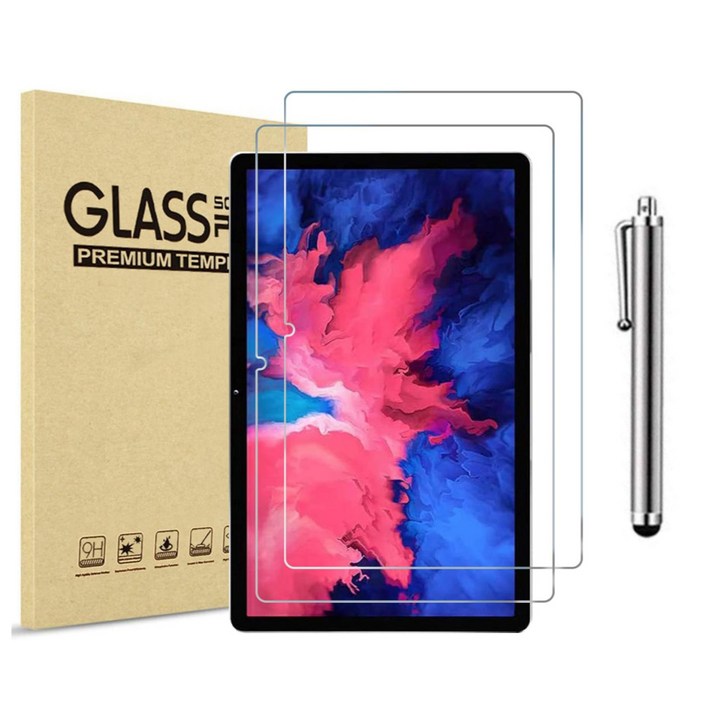레노버 P11  P11 플러스  K11 11인치 호환 강화유리 액정보호필름2장 TBJ606F J607F J616F Lenovo Tab P11 P11 Plus K11 케이스나라