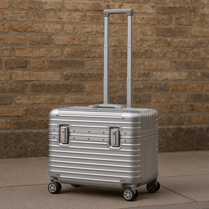 위로열리는 풀 알루미늄 파일럿 기내용 승무원 캐리어 20인치 전용