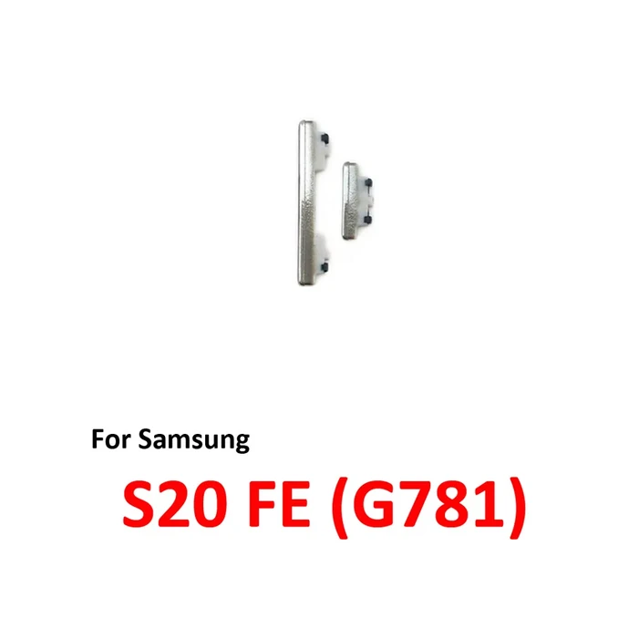 삼성 갤럭시 S20 FE 5G G781 전화의 경우 팬 에디션 라이트의 새로운 전원 볼륨 측면 버튼 켜기 끄기 외부