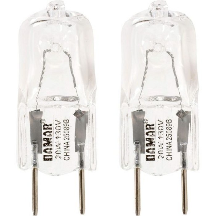 할로겐전구 LED 일체 매입 LSE 조명 2개 세트 WB36X10213 가전용 전구 | 20W 할로겐 교체용 GE 전자레인지용 WB08X10050 WB36X10246 WB25X