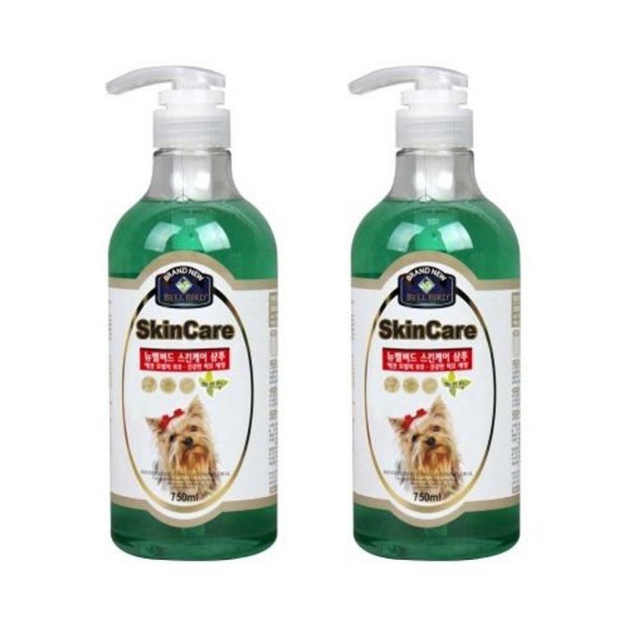 벨버드 스킨케어 약용샴푸, 2개, 750ml