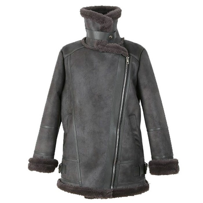 여 양털 뽀글이 후리스 플리스 여성 자켓 무스탕 점퍼 여성 의류 maje allure 사슴 가죽, 봉제 인형, 털 양고기