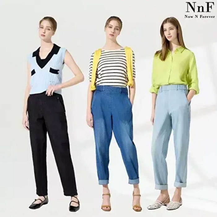 NNF 25SS 릴렉스 데님 팬츠 3종