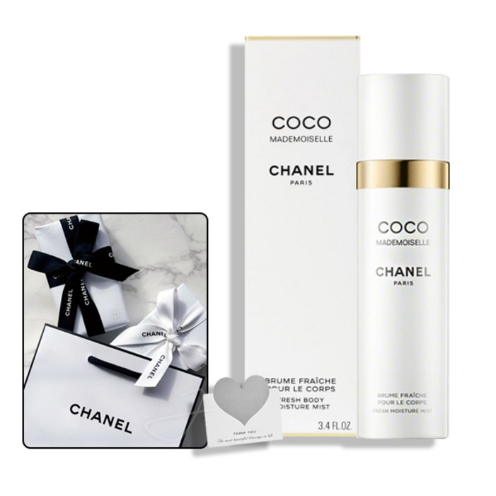 샤넬 코코 마드모아젤 바디 모이스처 미스트 100ml 백화점 선물포장쇼핑백
