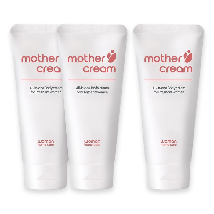우먼홈케어 마더크림 200ml 21행사 임산부 올인원 바디크림 임신 출산후 성장기 청소년 허벅지 종아리 크림, 3개, 200ml