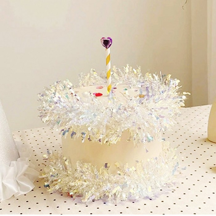 SANS 홀로그램 반짝이 파티 모루