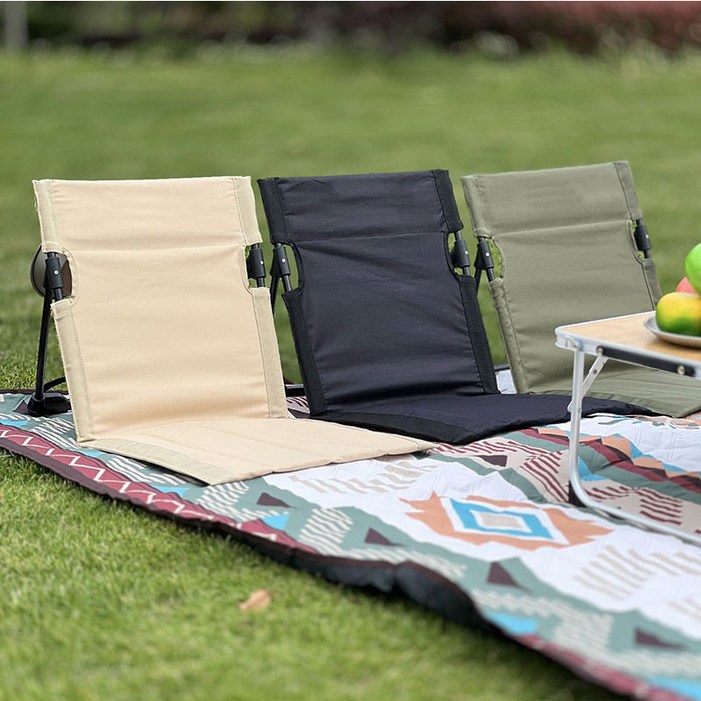 휴대용 피크닉 접이식 등받이 의자 BRP1256