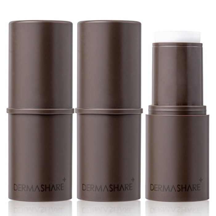 더마쉐어 비건 퍼퓸 밤 카모 브라운 고체향수 멀티스틱, 7g, 2개