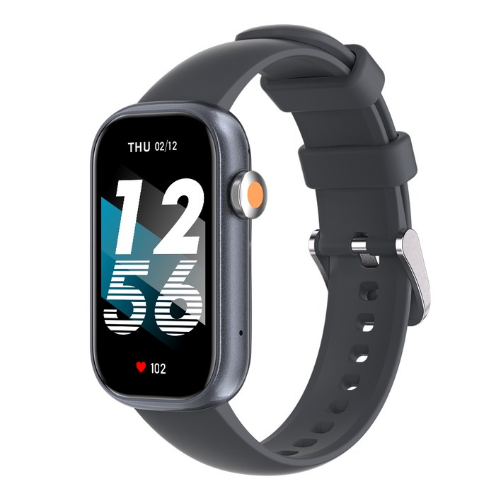 와피크 블루투스 스마트워치 X3 스마트밴드 한글판 학생 어린이 운동시계, 실버, 3.7cm, GPS  블루투스