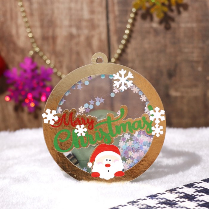 DIY.716 오너먼트쉐이커만들기 크리스마스5개세트