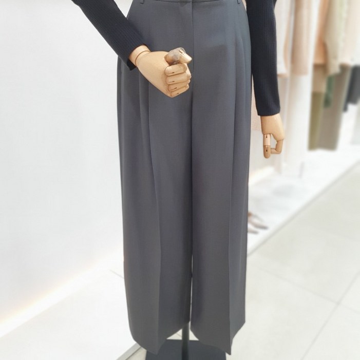 잇미샤 벨티드 투턱 팬츠ITP9YPT410