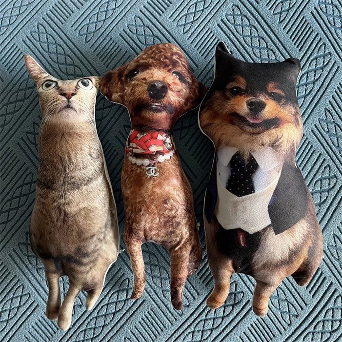 강아지 고양이 맞춤 쿠션 베개 인형 선물 반려견 발려묘 애완견 인형쿠션
