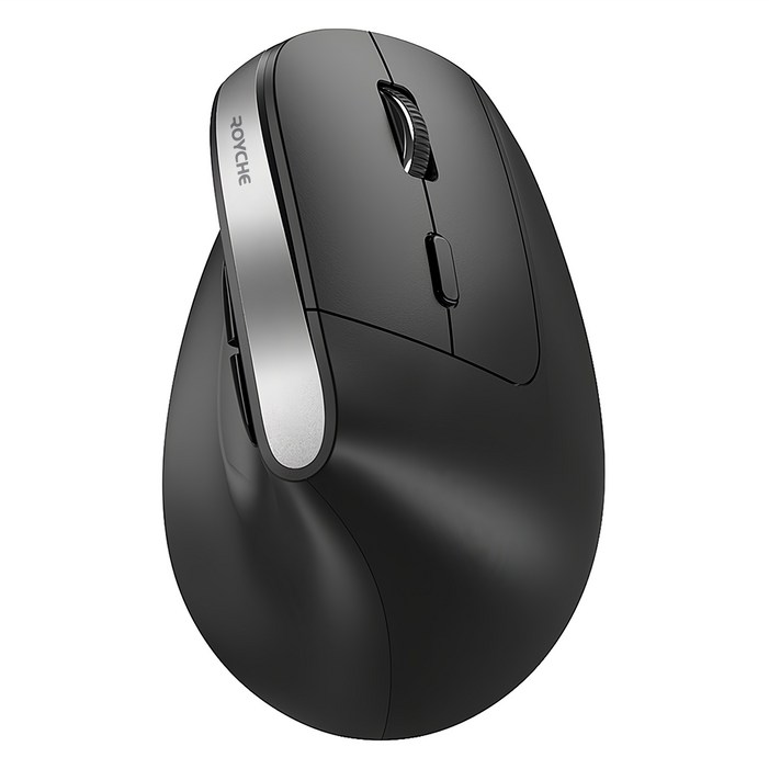 로이체 인체공학 저소음 버티컬 충전식 무선 마우스 RX800V