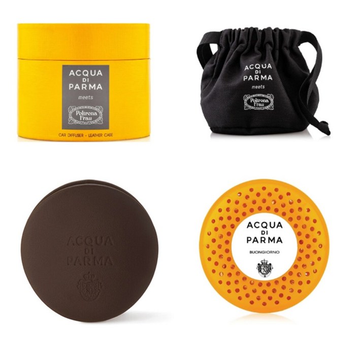 아쿠아디파르마 차량방향제 초콜렛 케이스 세트, 초콜렛케이스 본조르노, 1세트