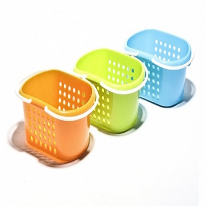 1P 랜덤 미니 플라스틱목욕바구니 소형목욕바구니 수영장목욕바구니
