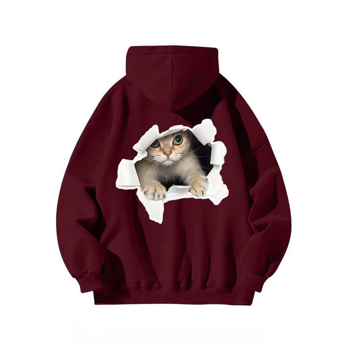 가을 겨울 여성 긴팔 기모 후드 티셔츠 캐주얼 여자 긴팔 맨투맨 간절기 도톰 여성복 루즈핏 후드티 상의 오버사이즈 YJW