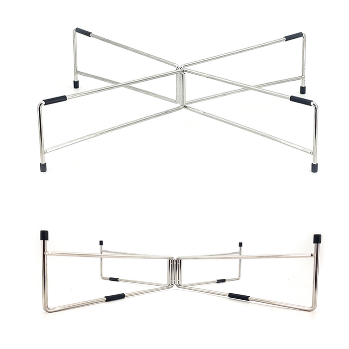 캠핑 받침대 스텐레스 접이식 스탠드 난로 받침대 팬히터 캠핑박스 아이스박스 쿨러 거치대 물통 화분