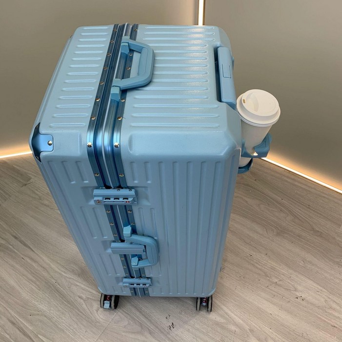 36인치 대형 여행가방 캐리어 지퍼 금고형 없는 폴리카보네이트 제품 기내용 내구성 수하물