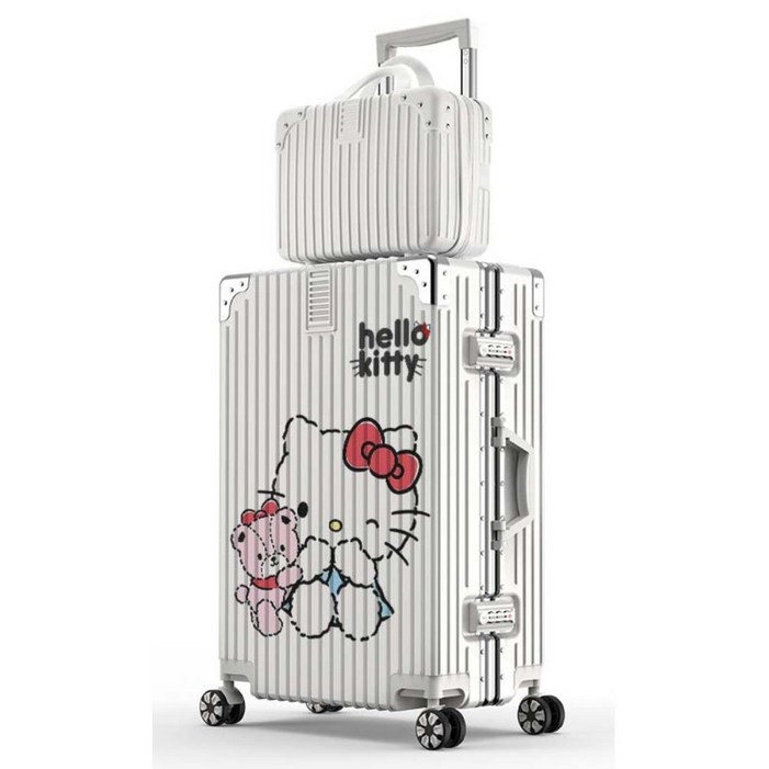귀여운 키티 20인치 대용량 여행용 캐리어 레이디백