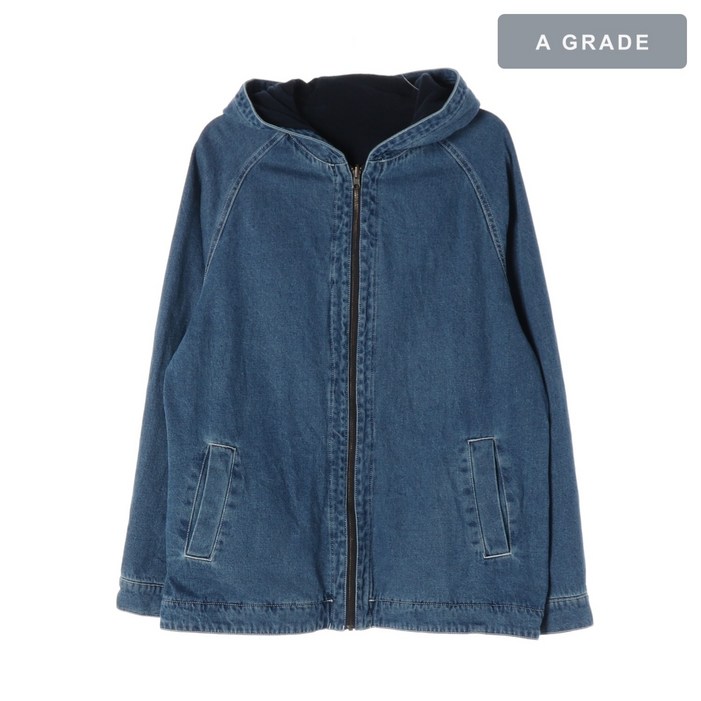 TITICACA 티티카카 데님 후드 집업 재킷 MAN-XL