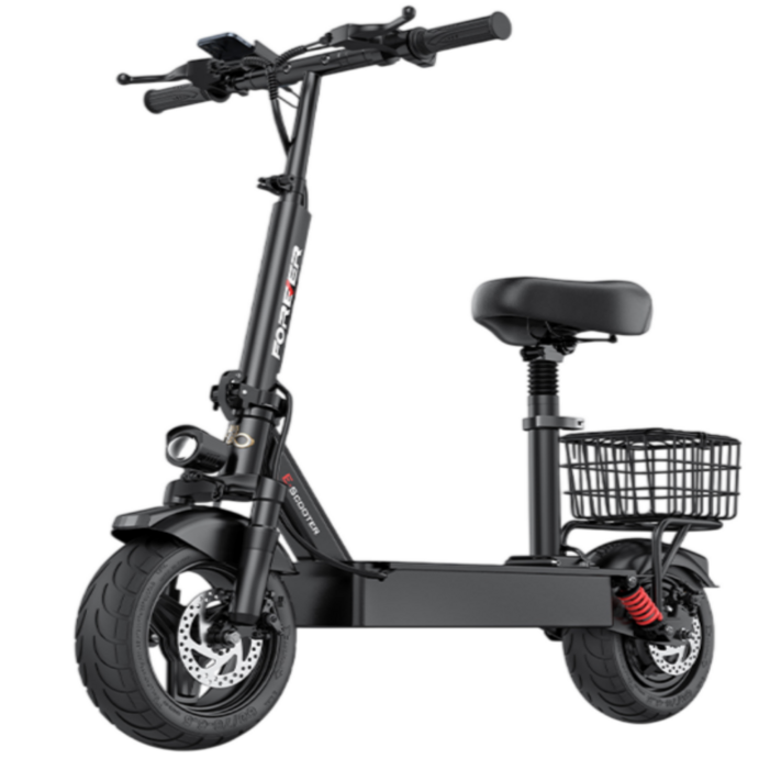 산타고 접이식 전동킥보드 10인치 성인용 전기 킥보드 출퇴근 배달 대리기사, 48V 30A 약 120KM